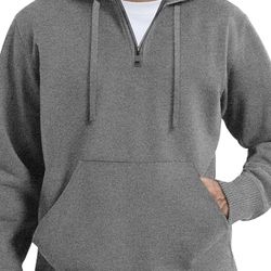 Coofandy Men’s Knitted Turtleneck! Grey Color! Size L! New 