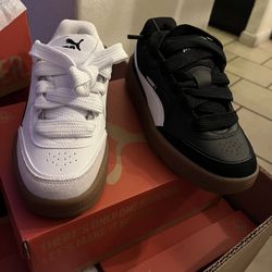 new pumas shoes size 5/6/7 only $45each 