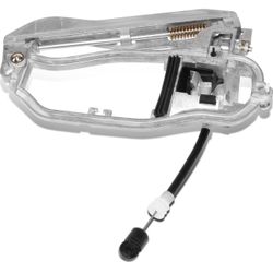 Front Left Side Outer Door Handle Base with Cable Compatible with 00-06 BMW X5