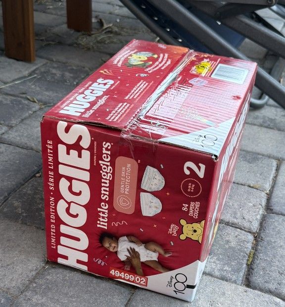 Size 2 Huggies Diapers