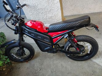 Freesky Cheetah MT-380 – 4000W Dual Motor AWD E-Bike (Huge 60Ah Battery) Limited Edition edition (RED)