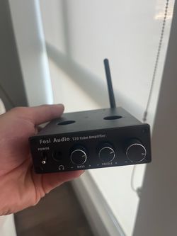 Fosi T20 2.0 Headphone Jack  Treble Bass Control Amp with Bluetooth — No Amp Tubes