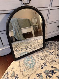 Black Framed Mirror
