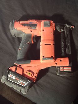 Milwaukee nail gun