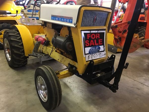 Cub Cadet Stock Garden Pulling Tractor For Sale In Smithsburg Md