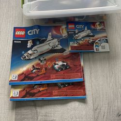 LEGO City Space Mars Research Shuttle 60226 Space Shuttle Toy Building Kit