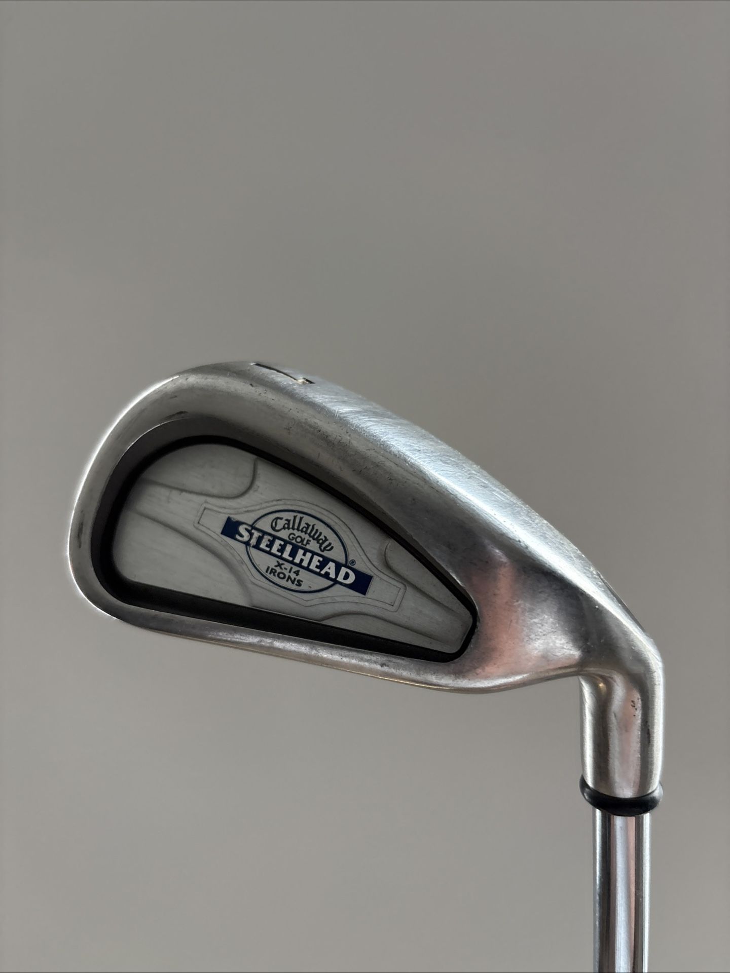Callaway Steelhead X-14 7 Iron Right Hand Steel Shaft Golf Club
