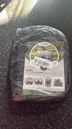 Pop-up pet playpen