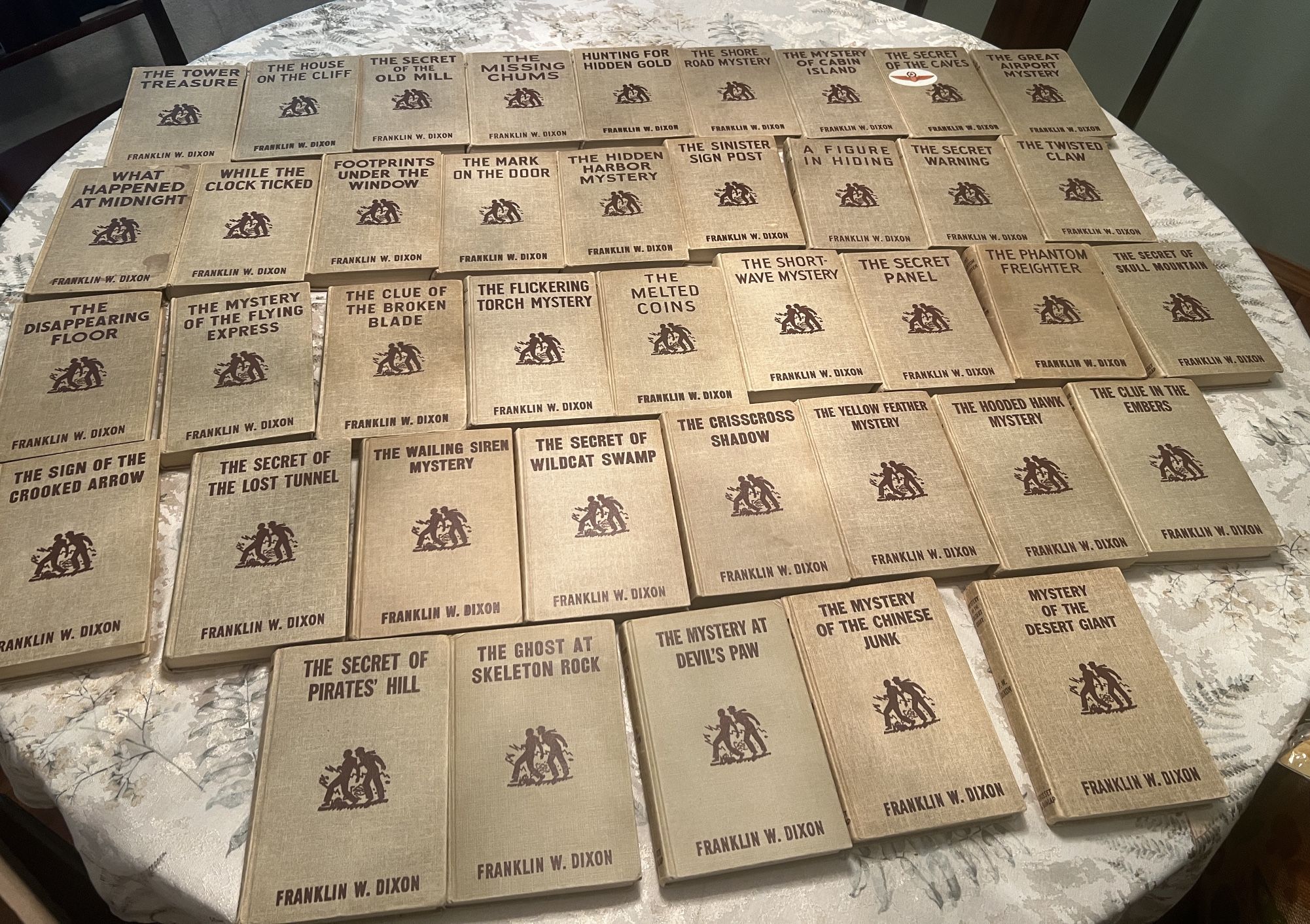 40 Book set Vintage Hardy Boy Books