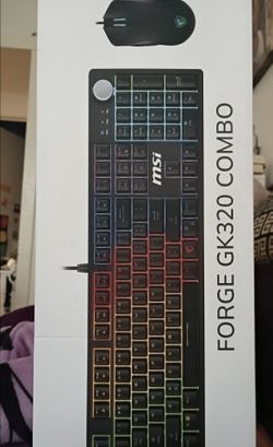 MSI Forge GK320 Combo Keyboard and Mouse
