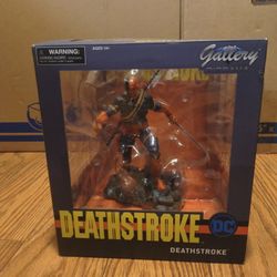 DC comics Diamond Select Gallery Deathstroke PVC Diorama