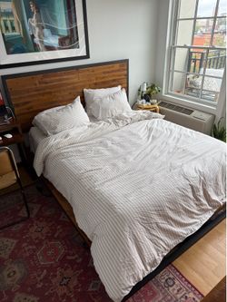 West Elm Queen Bed