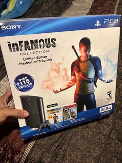 PS3 SUPER SLIM 250 GIG IN BOX+ 7 GAMES