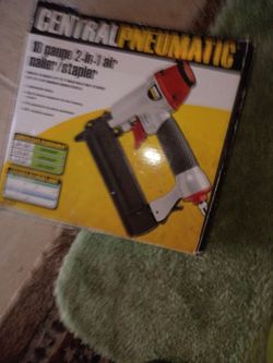 Air nailer stapler