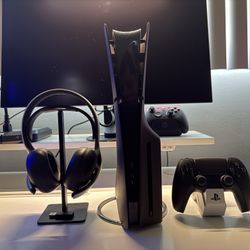 PS5 Slim Midnight Black Disc Edition - 1TB