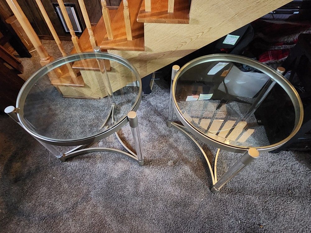 Glass End Tables