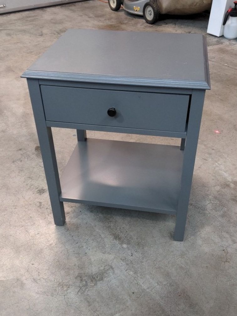 Beautiful Blueish Gray Dresser Nightstand