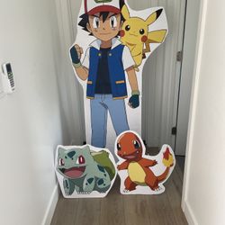 Pokemon Standees 5foot Tall