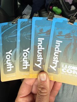 LA Comic Con Badge