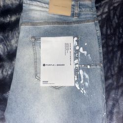 purple jeans size 38