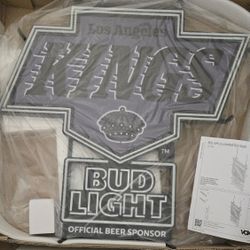 Bud Light NHL Los Angeles Kings LED Neon Light