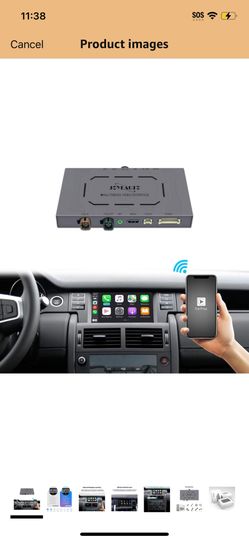 JOYEAUTO Wireless Carplay Retrofit Kit Receiver for Land Rover/Jaguar Discovery