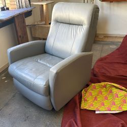Buttery Soft Faux Leather Recliner Barely Used 