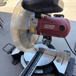 Chicago Electric 10in. Sliding Compound Miter Saw