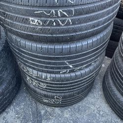 225-55-18 Used Tires 225/55/18 Llantas Usadas