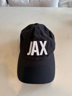 JAX Embroidered Black Dad Hat