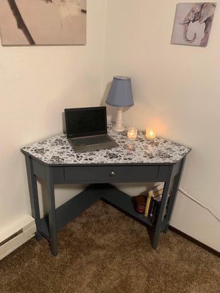 Slate Gray Desk