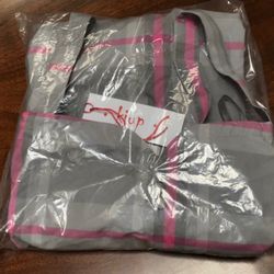 Lot of 50+ Kiup XS Ladies Summer Dresses Pink & Gray Checkered New in Plastic