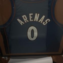 Signed Gilbert Arenas Jersey