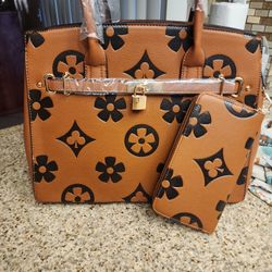 Purse And Wallet Set 