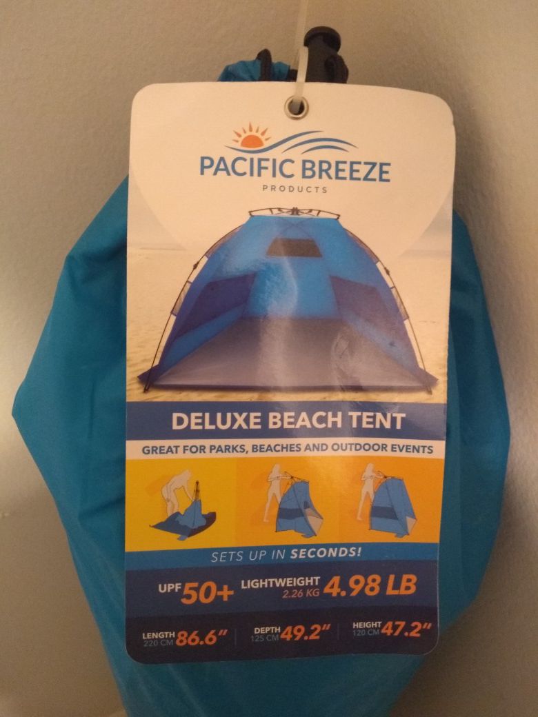 Pop Up Beach Tent