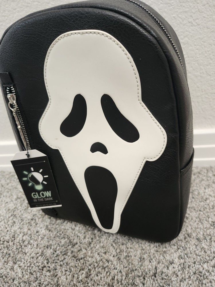 Ghostface Scream Backpack Purse