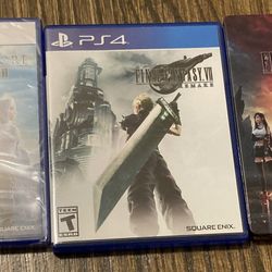 Final Fantasy VII 7 Rebirth Remake Crisis Core PS5 Game Action Rpg Ff Steel Book