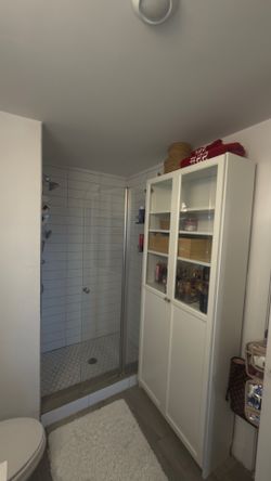 Selling ikea billy bookcase with doors
