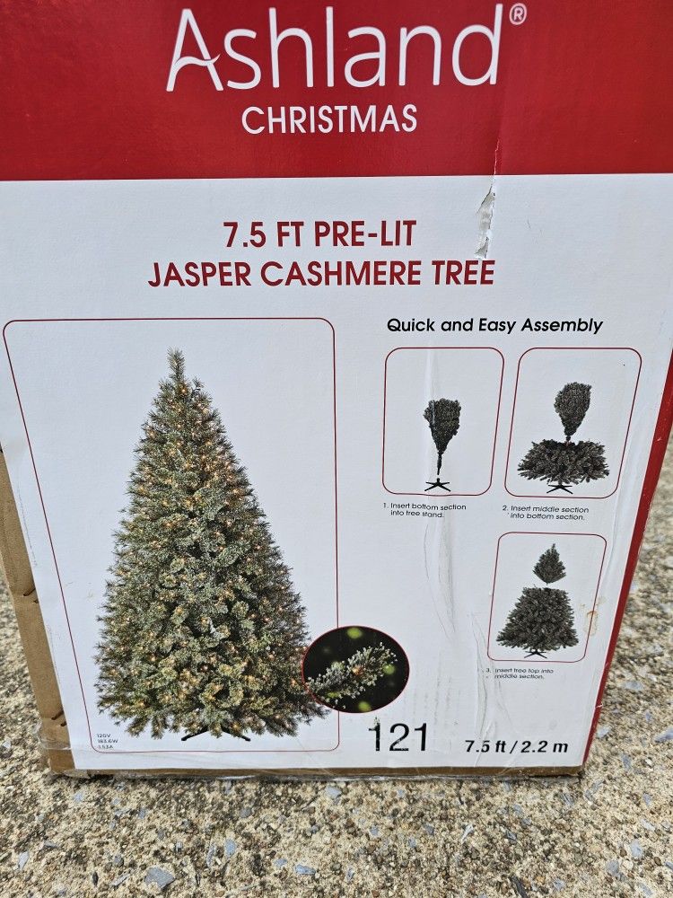 7.5 Pre Lit Christmas Tree