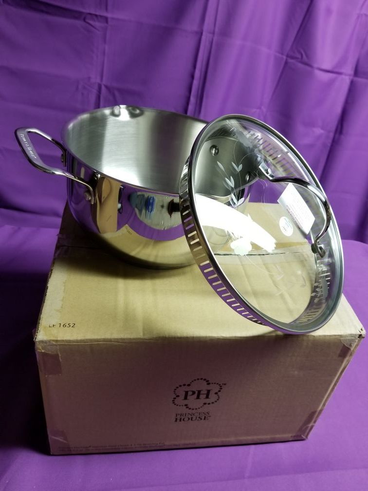 Princess House *Heritage Stainless Steel Classic 4.5 qt Straining Pot  (5807) for Sale in San Diego, CA - OfferUp