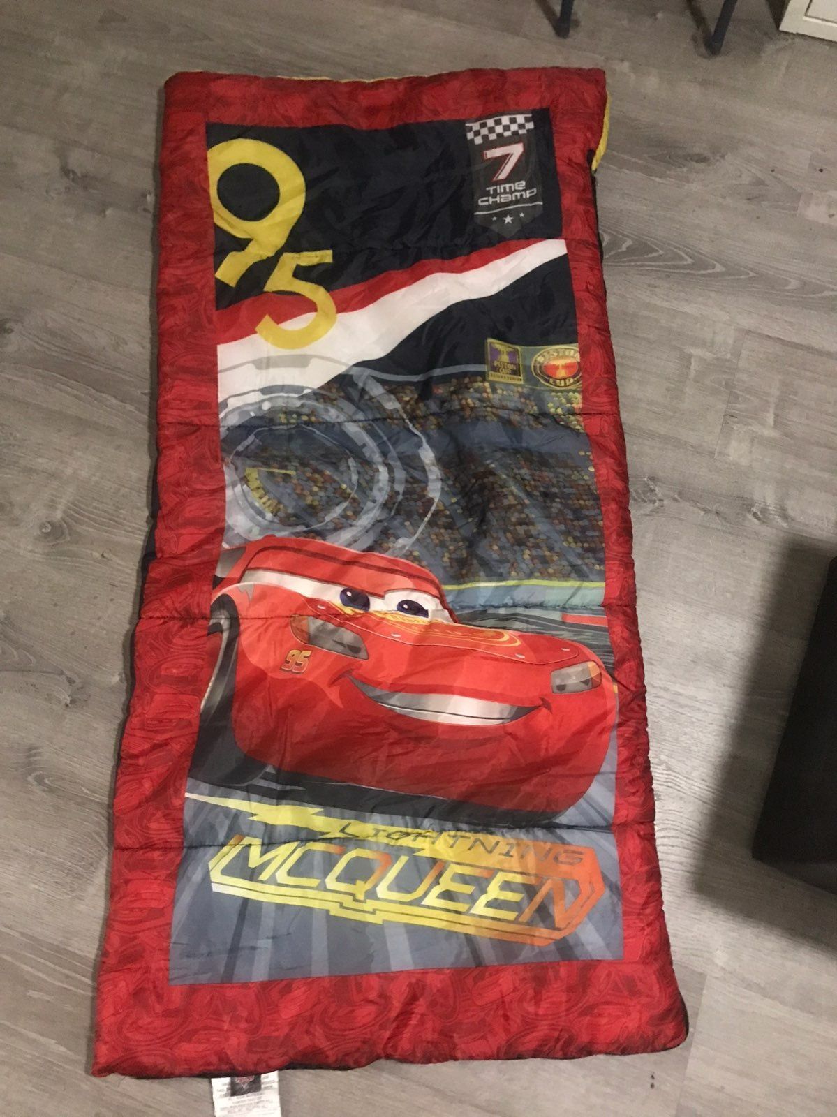 My little Pony and Lightning McQueen kids sleeping bag