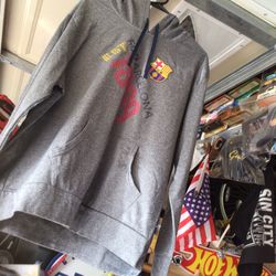 Soccer Sweatshirt Hoodie Size L/ XL