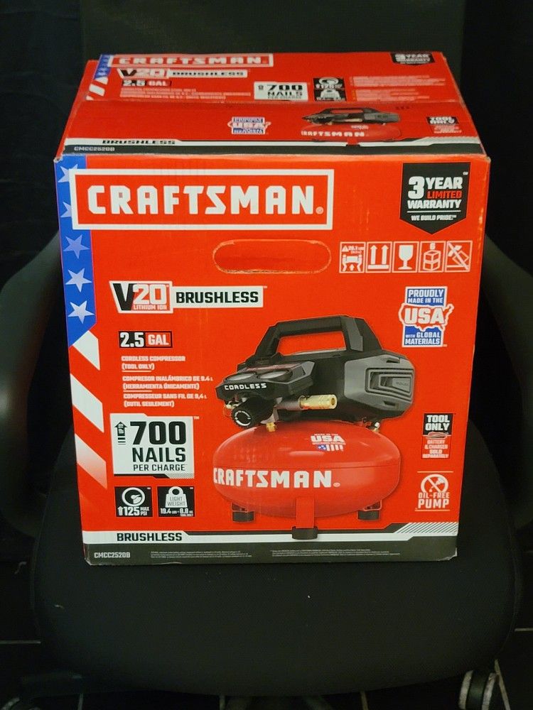 Craftsman 20v Cordless Air Compressor 