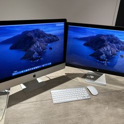 iMac 27” late 2015 Retina 5K AMD RADEON 1TB SSD 28GB + iMac Monitor + Mouse+Keypad - All ORIGINAL