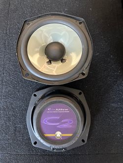 JL AUDIO C2 5.25 speakers. New!