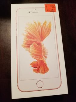 Apple iphone 6s 32GB Rose Gold New Unlocked