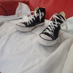 Black Converse Hightops