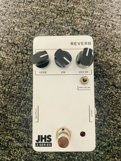 JHS 3 Series Reverb 2020 - Present - White Effects Pedal