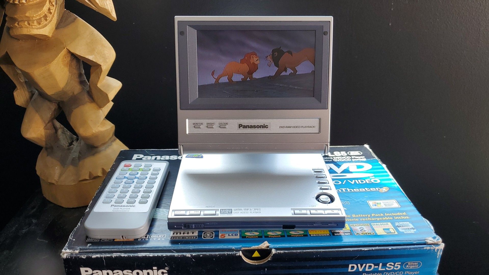 Panasonic portable dvd player, DVD-LS5