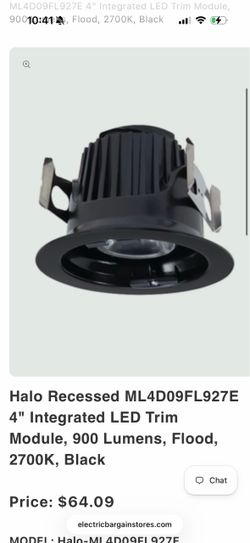 Four LED  Recessed Light Engines – Lot of 4